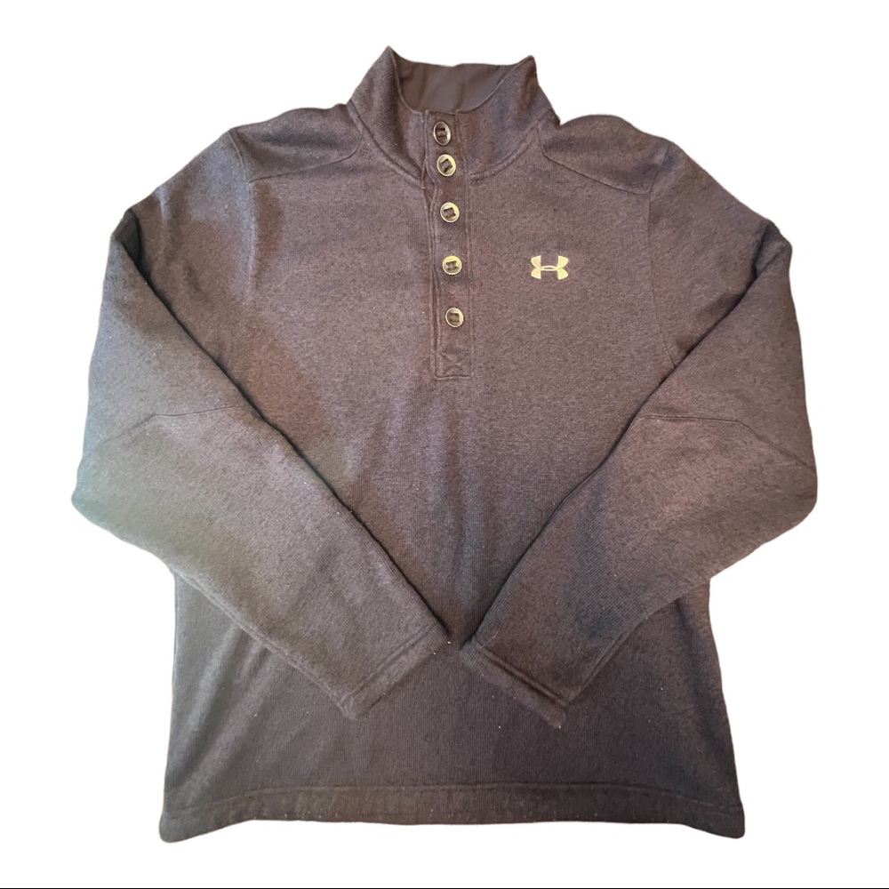 UnderArmour - Mens Storm Button up Pull Over - Large